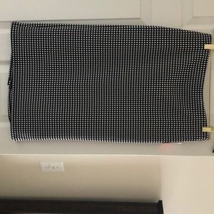 Black and a White pencil skirt from Old Navy.